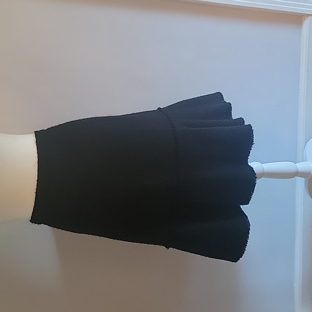 J. Crew Black Wool Blend Skirt